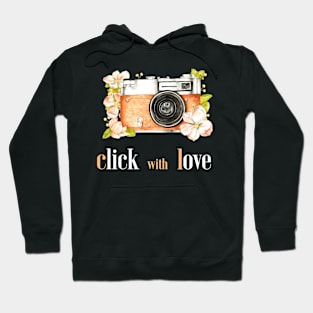 Click it with love Hoodie